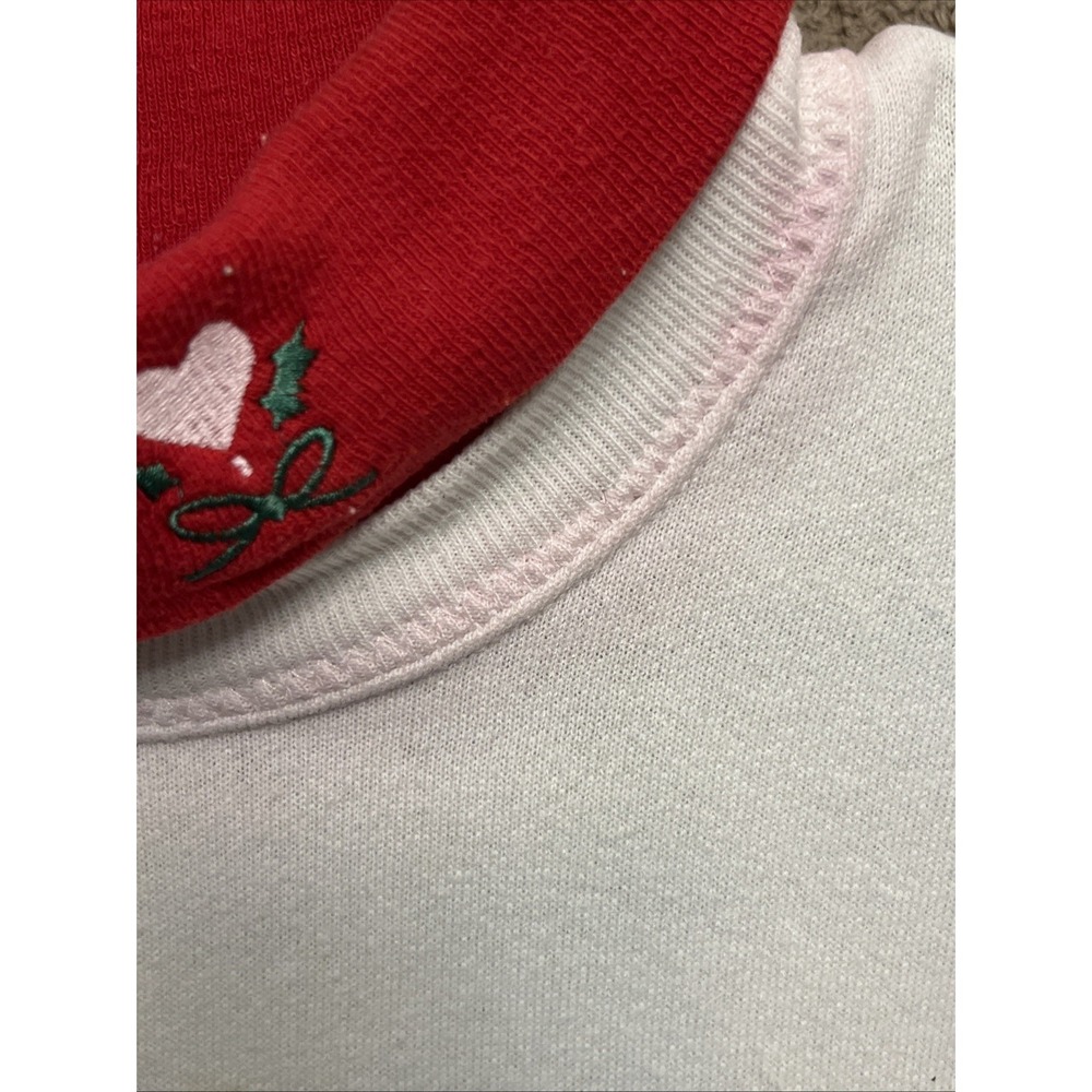 Ugly Christmas Turtleneck Sweatshirt 80s Style Women's Large - Picture 3 of 9